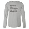 Unisex Triblend Long Sleeve Tee Thumbnail