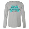 Unisex Triblend Long Sleeve Tee Thumbnail