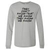 Unisex Triblend Long Sleeve Tee Thumbnail