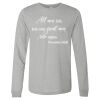 Unisex Triblend Long Sleeve Tee Thumbnail