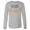 Unisex Triblend Long Sleeve Tee Thumbnail