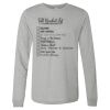 Unisex Triblend Long Sleeve Tee Thumbnail