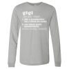 Unisex Triblend Long Sleeve Tee Thumbnail