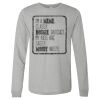 Unisex Triblend Long Sleeve Tee Thumbnail