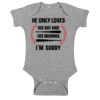 Infant Baby Rib Bodysuit Thumbnail