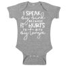 Infant Baby Rib Bodysuit Thumbnail