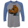 Unisex Triblend Three-Quarter Raglan T-Shirt Thumbnail