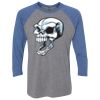 Unisex Triblend Three-Quarter Raglan T-Shirt Thumbnail