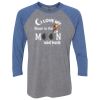 Unisex Triblend Three-Quarter Raglan T-Shirt Thumbnail