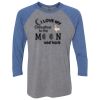 Unisex Triblend Three-Quarter Raglan T-Shirt Thumbnail