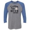 Unisex Triblend Three-Quarter Raglan T-Shirt Thumbnail