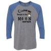 Unisex Triblend Three-Quarter Raglan T-Shirt Thumbnail