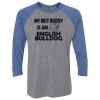 Unisex Triblend Three-Quarter Raglan T-Shirt Thumbnail