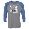 Unisex Triblend Three-Quarter Raglan T-Shirt Thumbnail