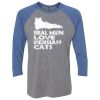 Unisex Triblend Three-Quarter Raglan T-Shirt Thumbnail