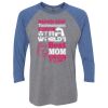 Unisex Triblend Three-Quarter Raglan T-Shirt Thumbnail