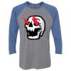 Unisex Triblend Three-Quarter Raglan T-Shirt Thumbnail