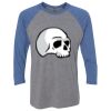 Unisex Triblend Three-Quarter Raglan T-Shirt Thumbnail