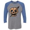 Unisex Triblend Three-Quarter Raglan T-Shirt Thumbnail