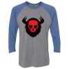 Unisex Triblend Three-Quarter Raglan T-Shirt Thumbnail