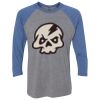 Unisex Triblend Three-Quarter Raglan T-Shirt Thumbnail