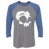 Unisex Triblend Three-Quarter Raglan T-Shirt Thumbnail