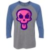 Unisex Triblend Three-Quarter Raglan T-Shirt Thumbnail