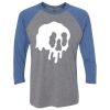 Unisex Triblend Three-Quarter Raglan T-Shirt Thumbnail