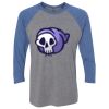 Unisex Triblend Three-Quarter Raglan T-Shirt Thumbnail