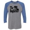 Unisex Triblend Three-Quarter Raglan T-Shirt Thumbnail