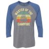 Unisex Triblend Three-Quarter Raglan T-Shirt Thumbnail