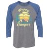 Unisex Triblend Three-Quarter Raglan T-Shirt Thumbnail