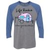 Unisex Triblend Three-Quarter Raglan T-Shirt Thumbnail