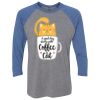 Unisex Triblend Three-Quarter Raglan T-Shirt Thumbnail