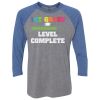 Unisex Triblend Three-Quarter Raglan T-Shirt Thumbnail