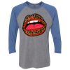 Unisex Triblend Three-Quarter Raglan T-Shirt Thumbnail