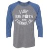 Unisex Triblend Three-Quarter Raglan T-Shirt Thumbnail