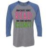 Unisex Triblend Three-Quarter Raglan T-Shirt Thumbnail