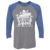 Unisex Triblend Three-Quarter Raglan T-Shirt Thumbnail