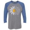 Unisex Triblend Three-Quarter Raglan T-Shirt Thumbnail