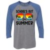 Unisex Triblend Three-Quarter Raglan T-Shirt Thumbnail