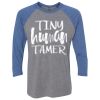 Unisex Triblend Three-Quarter Raglan T-Shirt Thumbnail