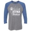 Unisex Triblend Three-Quarter Raglan T-Shirt Thumbnail