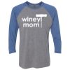 Unisex Triblend Three-Quarter Raglan T-Shirt Thumbnail