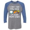 Unisex Triblend Three-Quarter Raglan T-Shirt Thumbnail