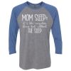 Unisex Triblend Three-Quarter Raglan T-Shirt Thumbnail