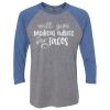 Unisex Triblend Three-Quarter Raglan T-Shirt Thumbnail