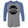 Unisex Triblend Three-Quarter Raglan T-Shirt Thumbnail