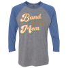 Unisex Triblend Three-Quarter Raglan T-Shirt Thumbnail