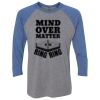 Unisex Triblend Three-Quarter Raglan T-Shirt Thumbnail